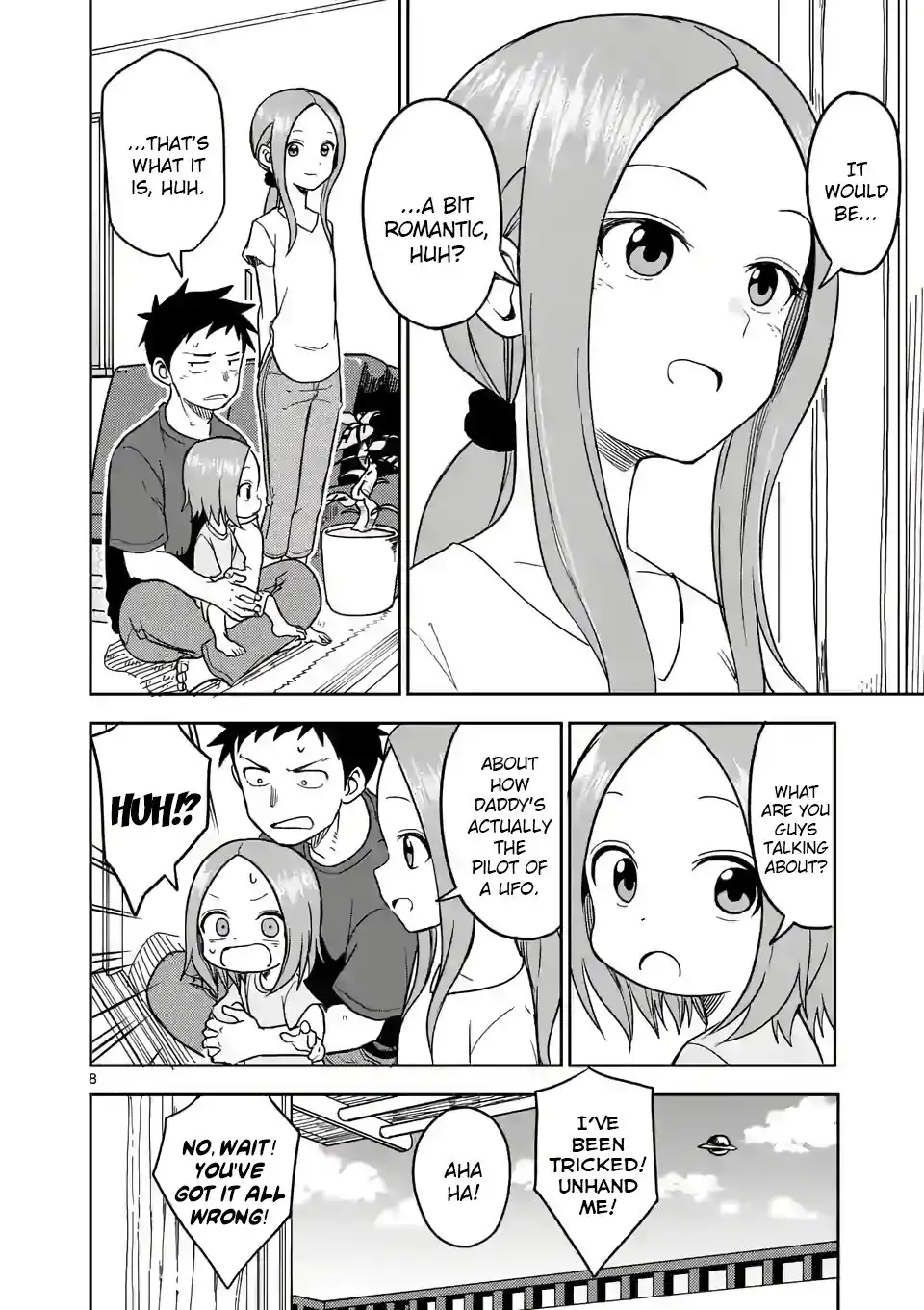 Karakai Jouzu no (Moto) Takagi-san Chapter 145 8